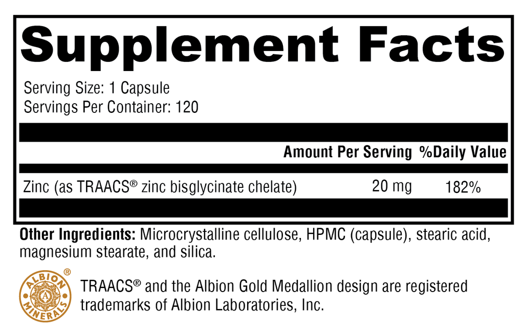 Zinc Glycinate Capsule