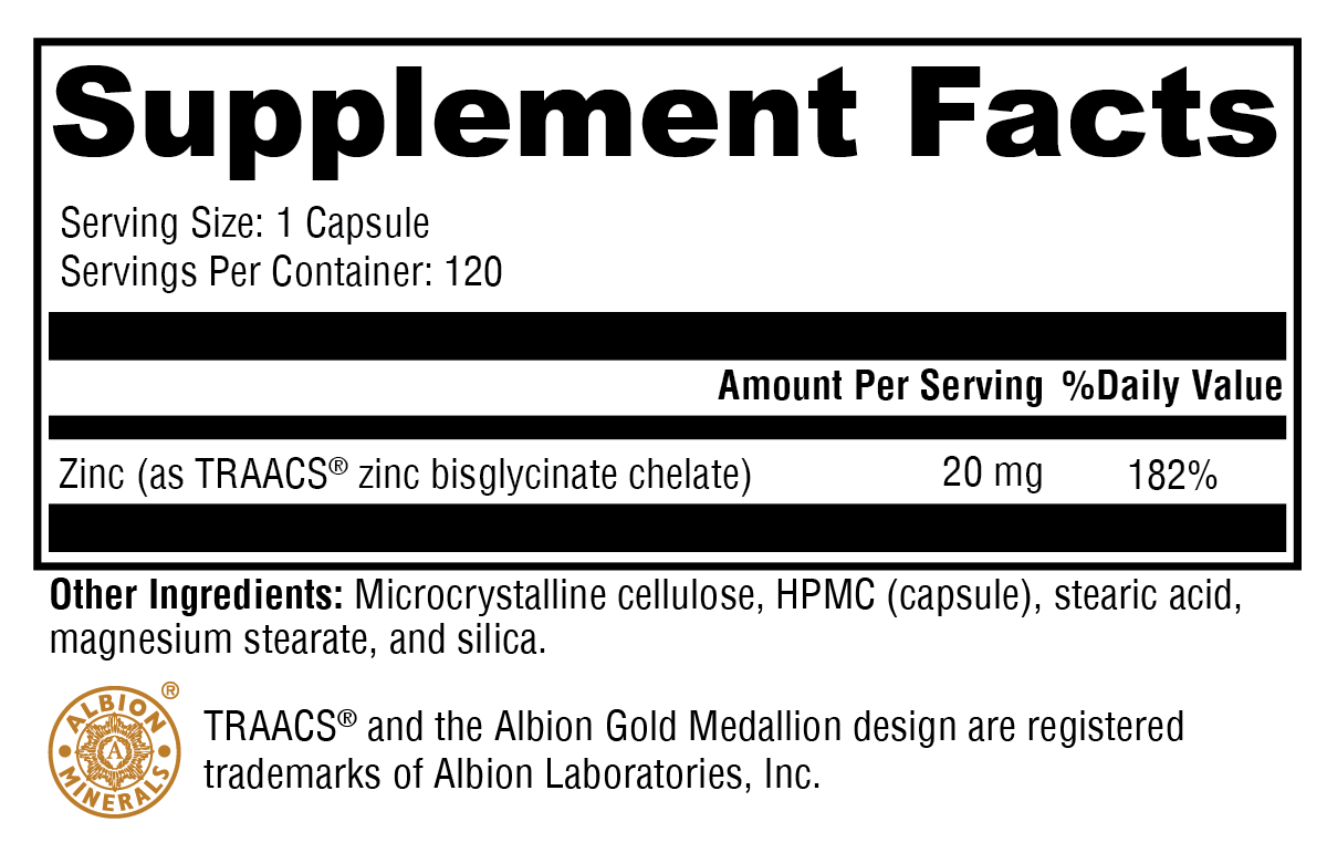 Zinc Glycinate Capsule